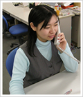 日田天領水女性従業員